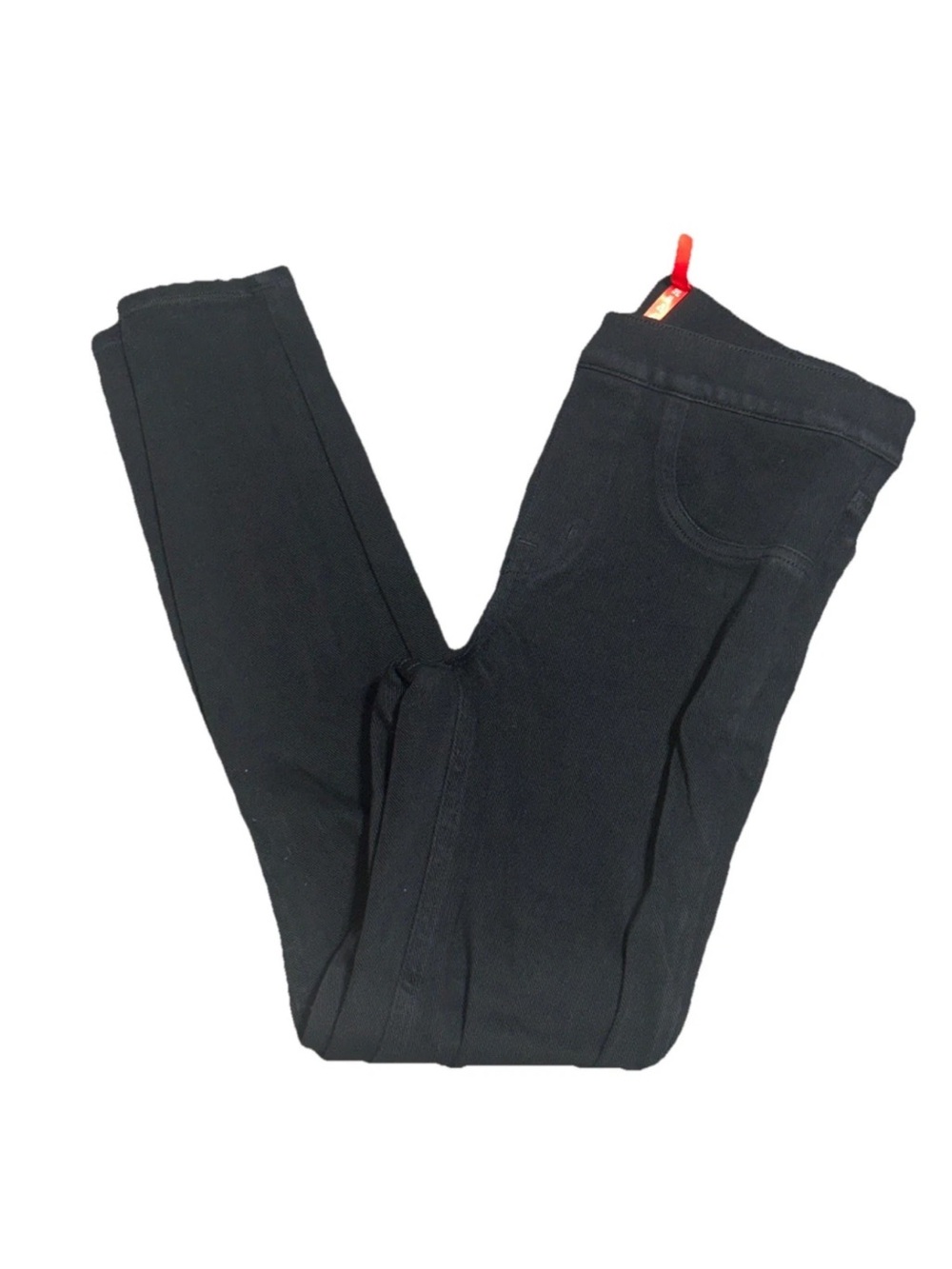 SPANX Women’s S/P Black Ankle Skinny Pants Jeggings Stretch Slimming Pull On